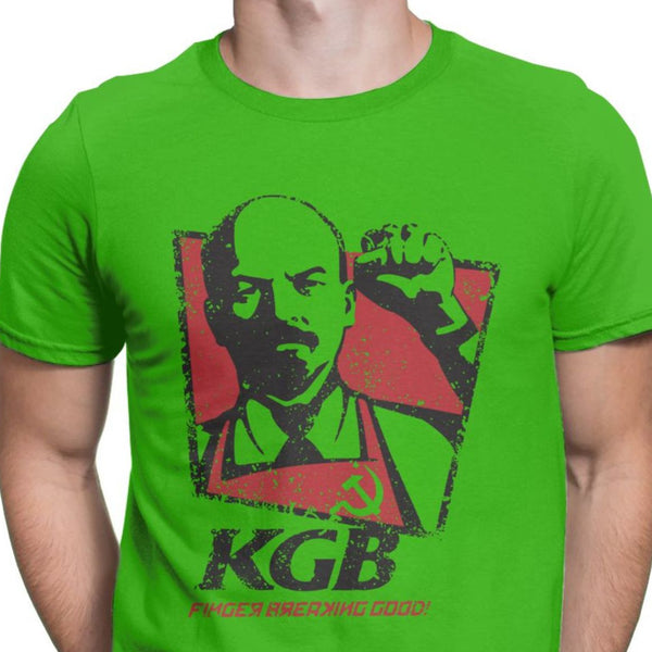 T-shirt estiva uomo “Lenin cuoco KGB”
