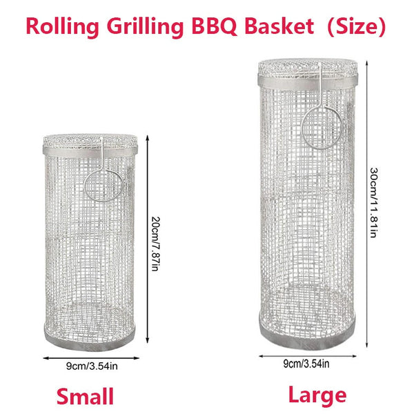 Cestelli cilindrici per barbecue