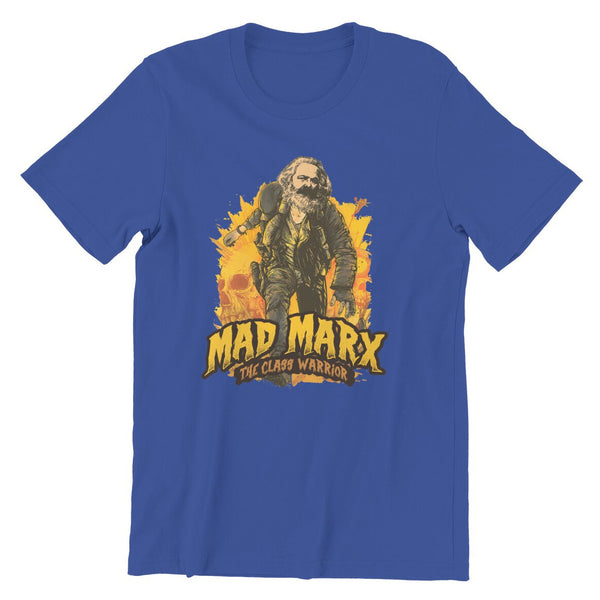 T-shirt estiva uomo “Karl Marx – Mad Marx the class warrior”