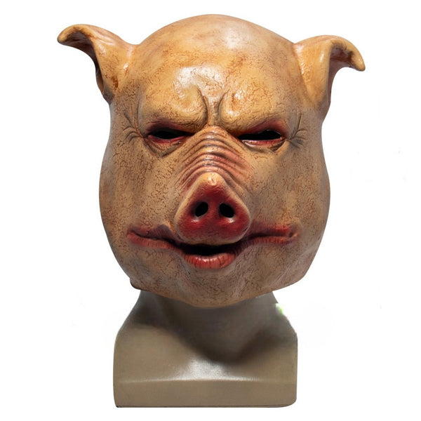 Maschera cosplay Halloween da maiale macellaio