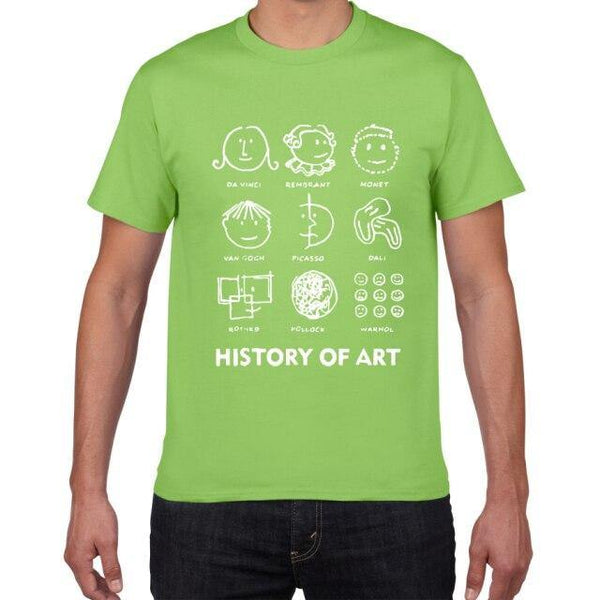 T-shirt maglietta divertente - History of Art - Vitafacile shop