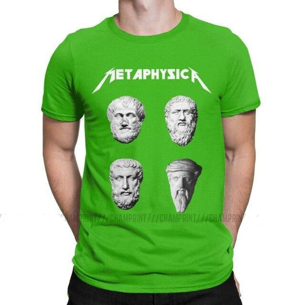 T-shirt maglietta divertente - Metallica Metafisica - Vitafacile shop