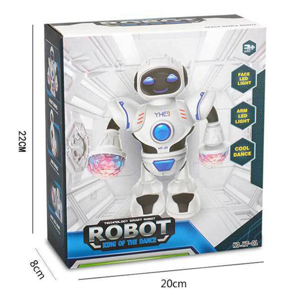 Robot smart giocattolo ballerino LED