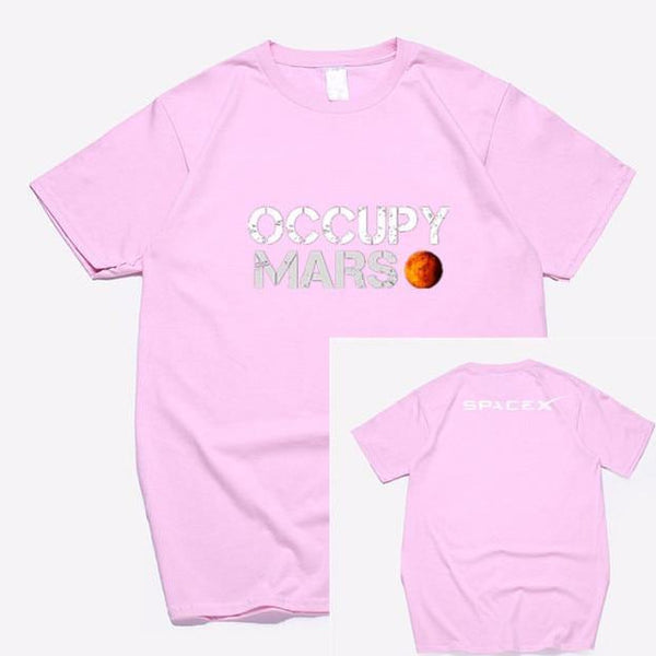 T-shirt maglietta - Elon Musk - Space X Occupy Mars - Vitafacile shop