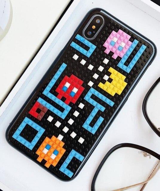 Cover divertente iphone Pac Man Tetris - Vitafacile shop