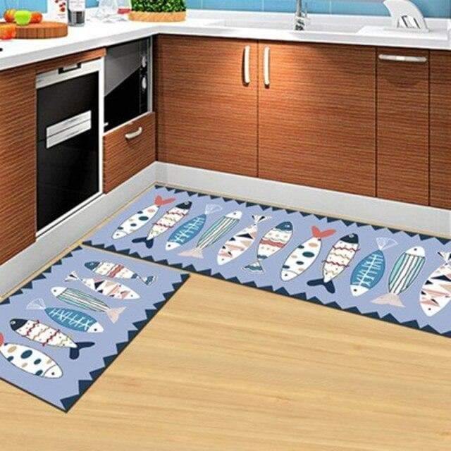 Set tappeti cucina "Fish" - Vitafacile shop