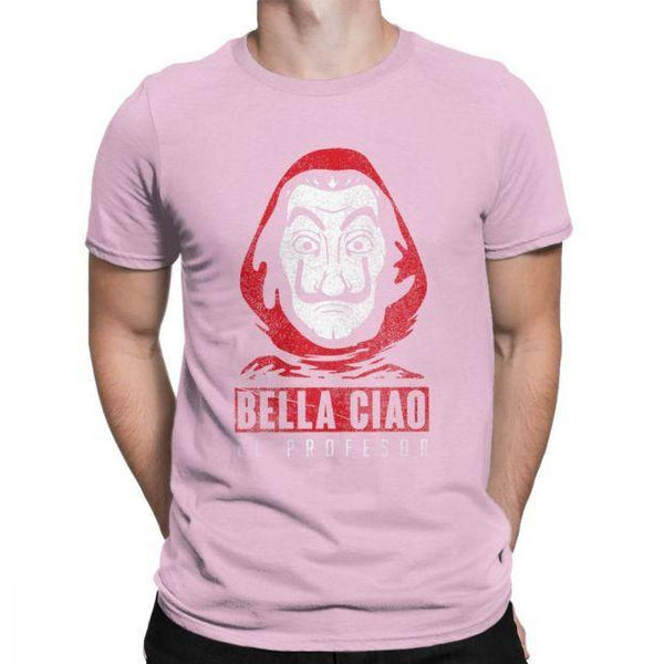 T-shirt maglietta -La casa di Carta - El Profesor Bella ciao - Vitafacile shop