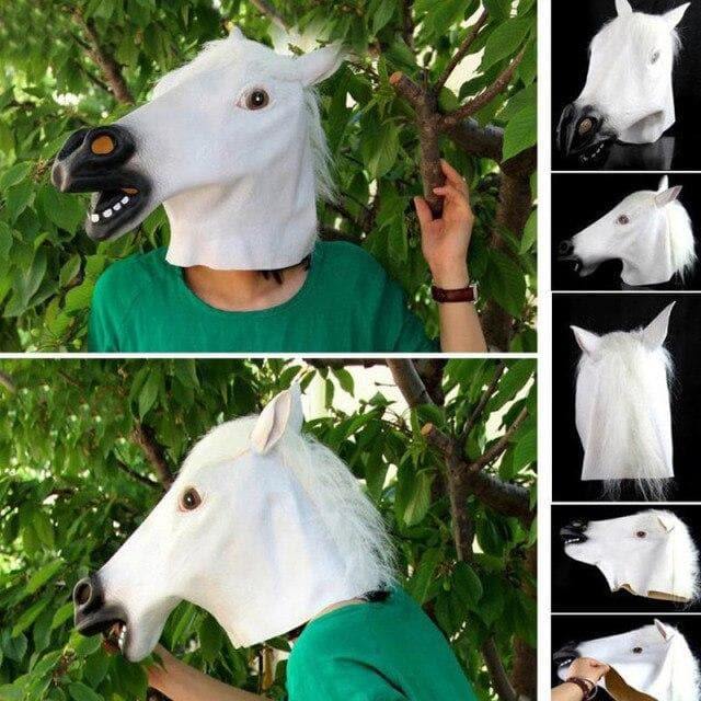 Maschera divertente cavallo Bojack - Vitafacile shop