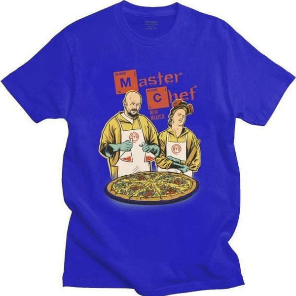T-shirt maglietta divertente - Master Chef Breaking Bad Walter White Heisenberg - Vitafacile shop