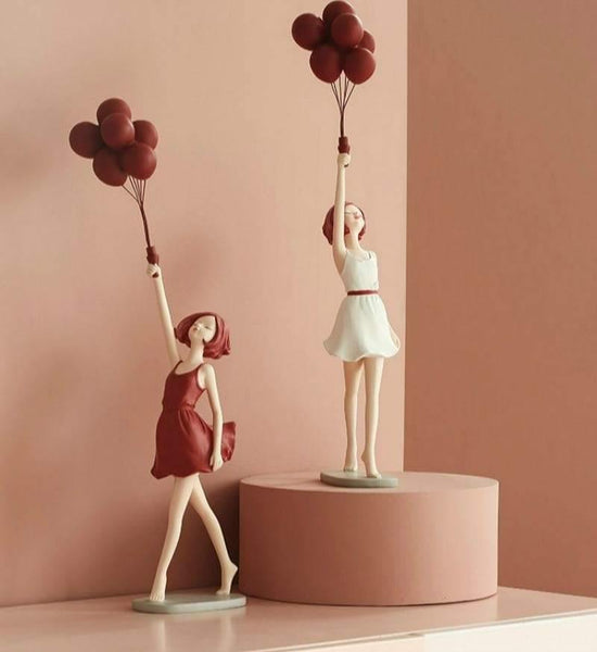 Decorazione design balloon girl - Vitafacile shop