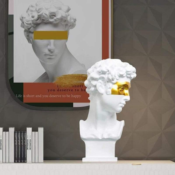 Decorazione busto David head - Vitafacile shop
