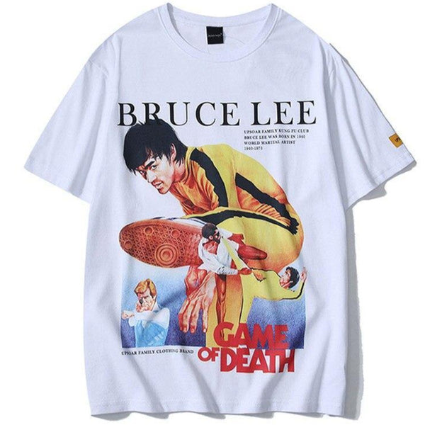T-shirt maglietta - Film - Hip Hop Bruce Lee Kung Fu - Vitafacile shop