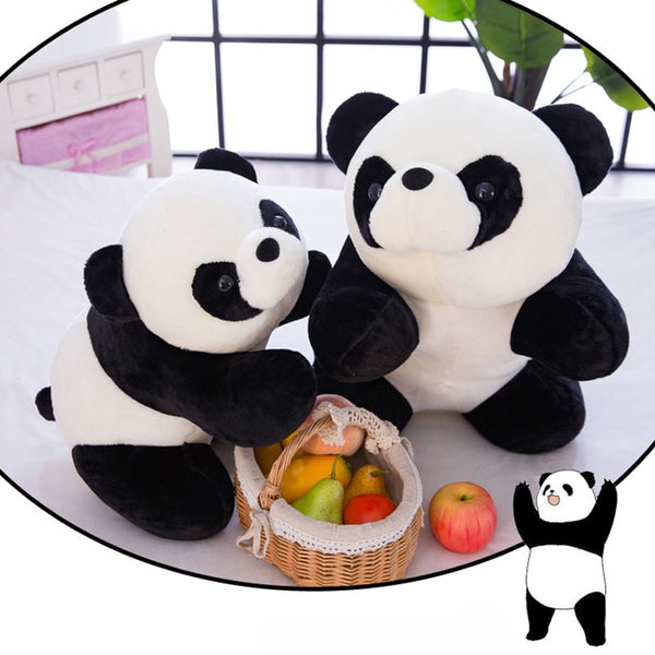 Panda in morbido peluche per bambini