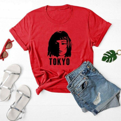 T Shirt maglietta La Casa di carta Tokio - Vitafacile shop
