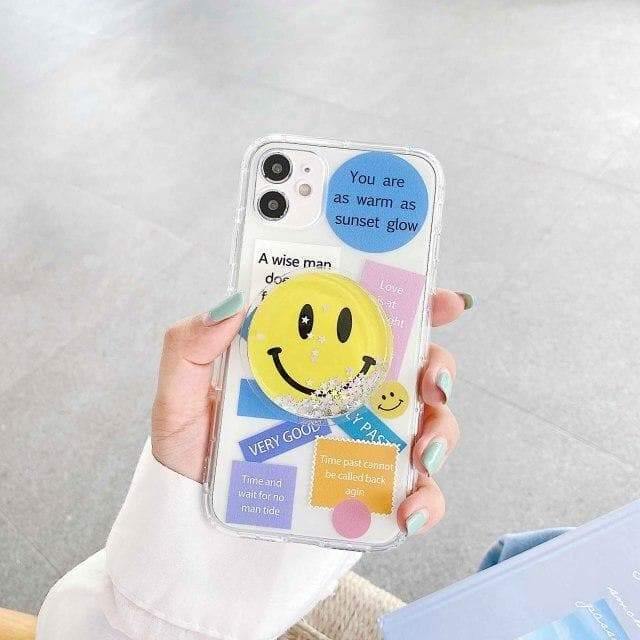 Cover divertente iphone smile - Vitafacile shop