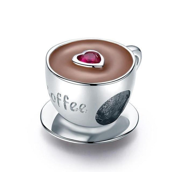 Gioielli in argento - Charm Capsula di Caffè - Vitafacile shop