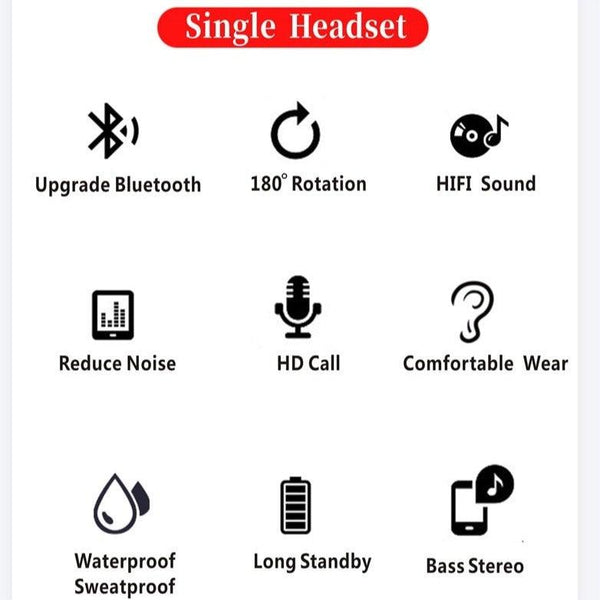 Auricolari Bluetooth 5.0 - Lenovo HX106 - 40 ore - Vip Selection - Vitafacile shop