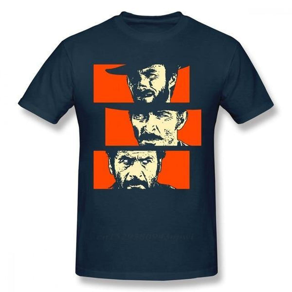 T-shirt maglietta - Il buono, il brutto e il cattivo - Sergio Leone - Vitafacile shop