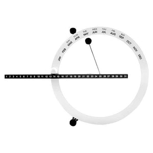 Calendario minimalista tempo perpetuo - Vitafacile shop