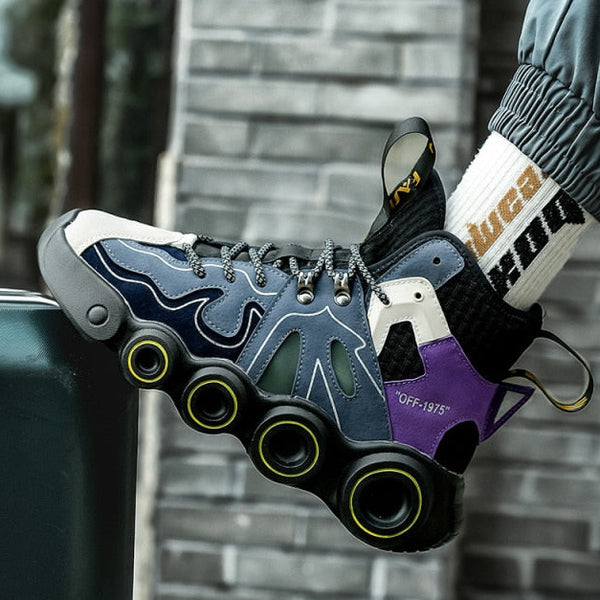 Sneakers uomo sportive con suole a design “Bolla”