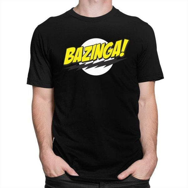 T Shirt - The Big Bang Theory Bazinga - Vitafacile shop