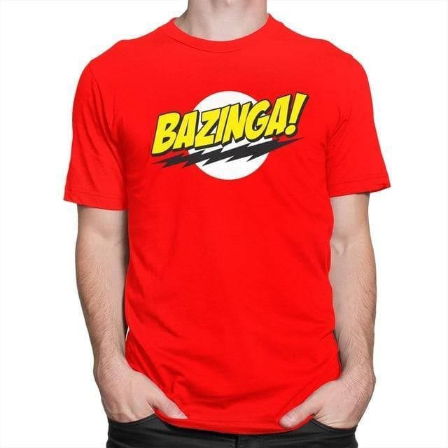 T Shirt - The Big Bang Theory Bazinga - Vitafacile shop