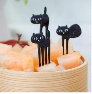 Set da 6 pezzi "Gatto Nero" utensili per cucina - Vitafacile shop