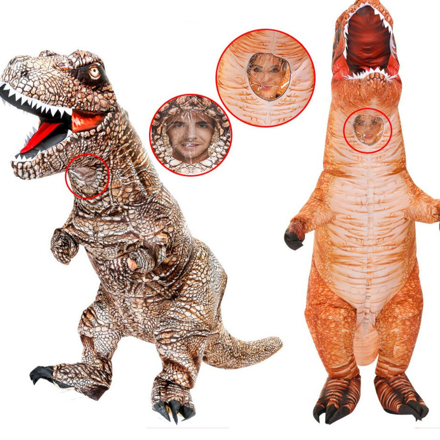 Costume gonfiabile da dinosauro T-Rex adulti per feste in maschera –  Vitafacile shop