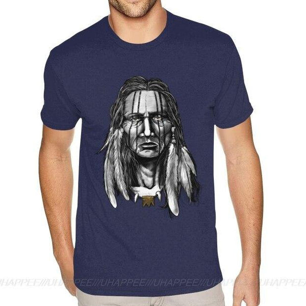 T-shirt maglietta - Indiani puro cotone - Vitafacile shop