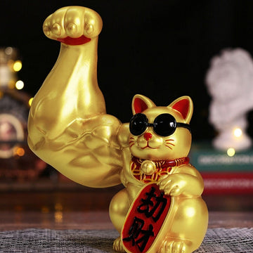 Maneki Neko muscoloso