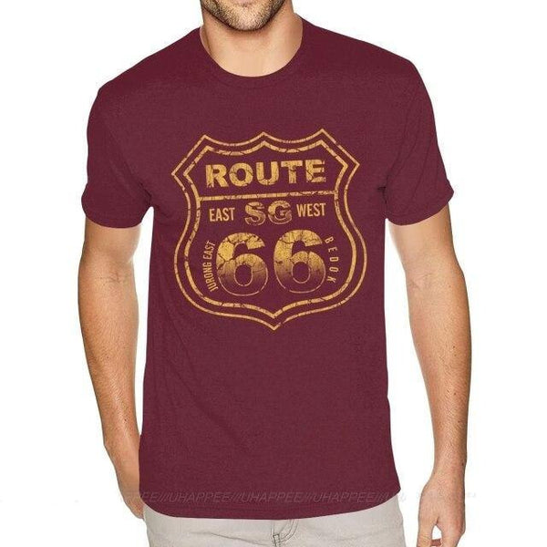 T-shirt maglietta - Route 66 - Vitafacile shop