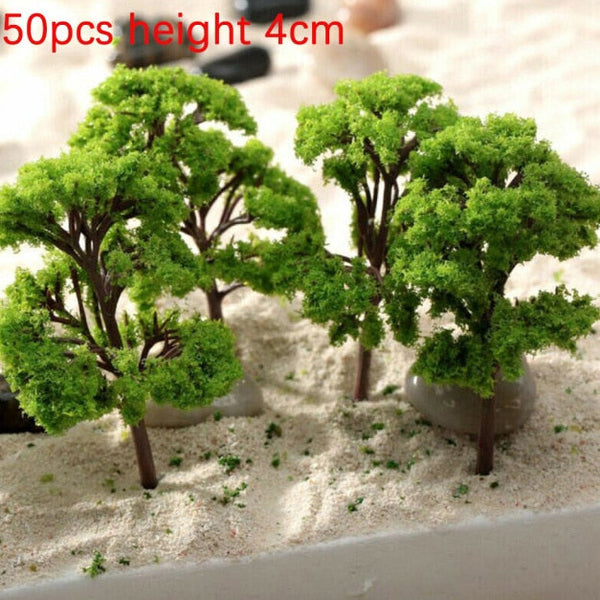 Decorazione Alberi artificiali “miniature plastico ferroviario”
