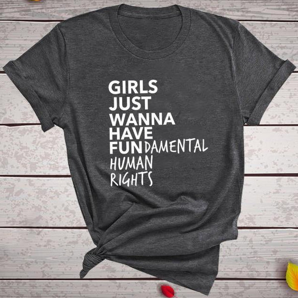 T-shirt maglietta donna - Femminismo - Vitafacile shop
