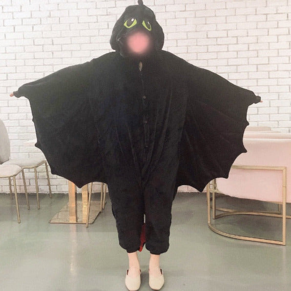 Costume pigiama a forma di pipistrello Kigurumi - Cosplay