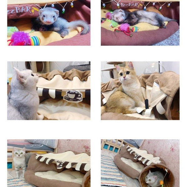Giocattolo - Tunnel per gatti, conigli e criceti - Vitafacile shop