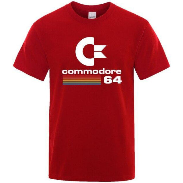 T-shirt maglietta - Videogiochi - Commodore 64 Amiga - Vitafacile shop