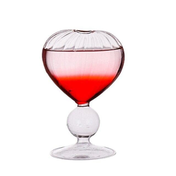 Bicchiere vino "cuore" - Vitafacile shop