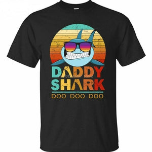 T-shirt maglietta divertente - Daddy Shark - Vitafacile shop