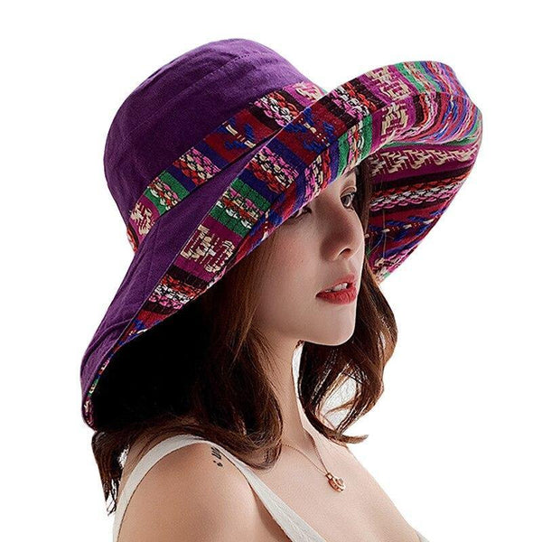 Cappello sole Panama Donna Hippie - Vitafacile shop