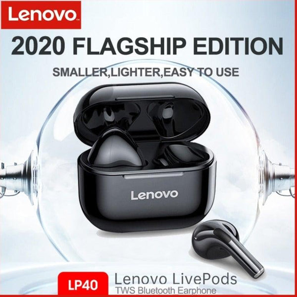Auricolari Bluetooth 5.0 - Lenovo LP40 TWS - Cancellazione del rumore - Vip Selection - Vitafacile shop