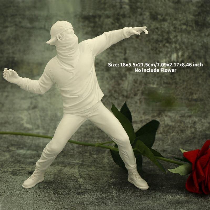 Oggetti per la casa particolari Banksy Flower Thrower – Vitafacile shop