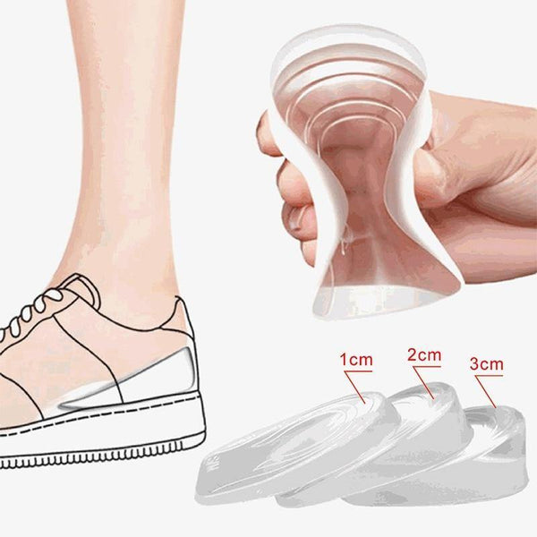 Rialzi interni in silicone soletta alzatacco ortopedica per scarpe  per sembrare più alti - Vitafacile shop