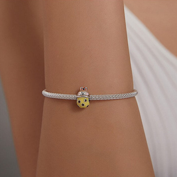 Perlina per braccialetto da donna a forma di ape