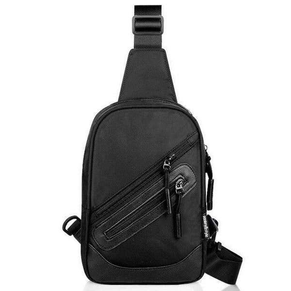 Zaino SenkeyStyle Fashion Chest Bag Small USB Port Multi-Function Casual Sling Shoulder Backpacks Crossbody Women Packs Oxford Summer - Vitafacile shop