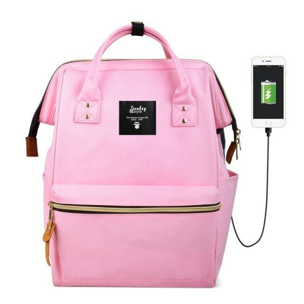 Zaino borsa donna creativo con ricarica USB - Vitafacile shop