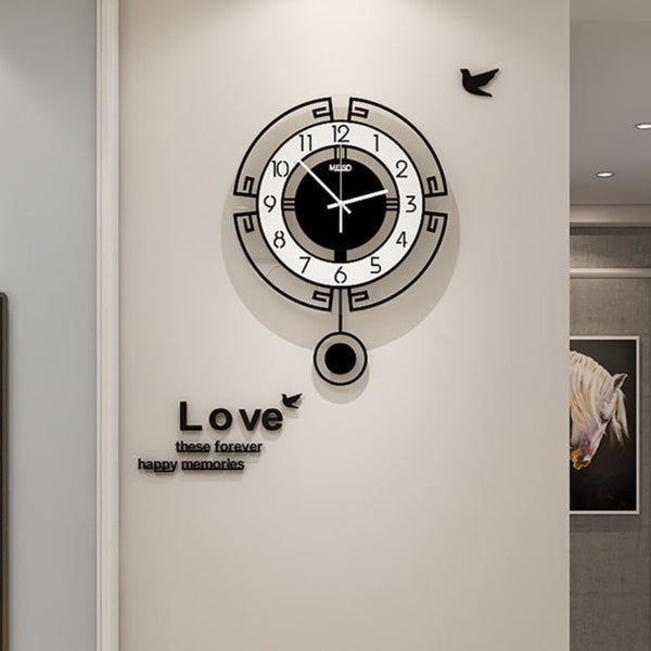 Orologio da parete creativo in acrilico “Love”