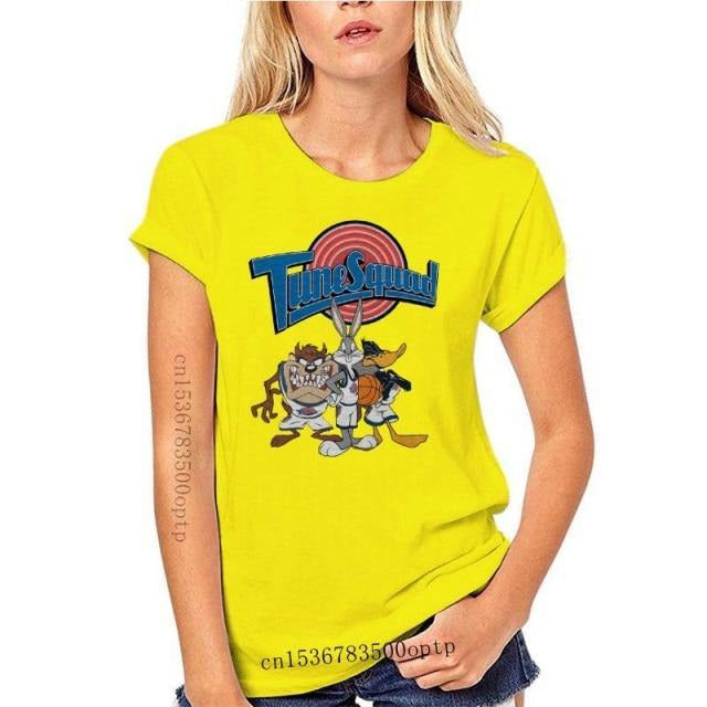 T-shirt maglietta - Cartoni - Space Jam Tune Squad - Vitafacile shop