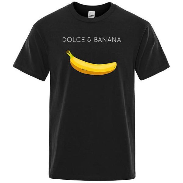 T-shirt maglietta divertente - Dolce & Banana - Vitafacile shop