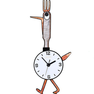 Orologio da parete con motivo cartoon “Rooster”