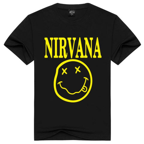 T-shirt maglietta - musica - Nirvana Rock band - Vitafacile shop